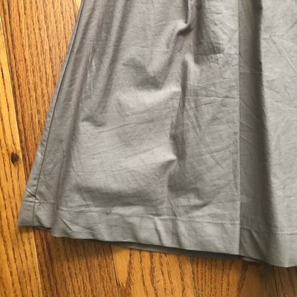 H&M A-Line Taupe Lined Sleeveless Hidden Zipper CottonDress Women’s Size 2 - Picture 8 of 11